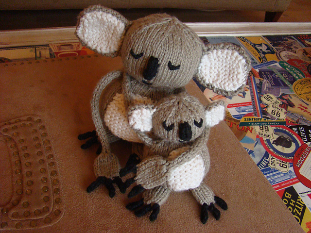 Koala Mama and Baby