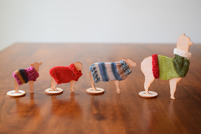 A Tiny Flock of Sweaters for Good