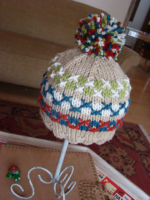 Camp Hoodie Swatch Hat