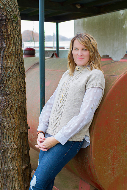 Cabled Gigi Pullover