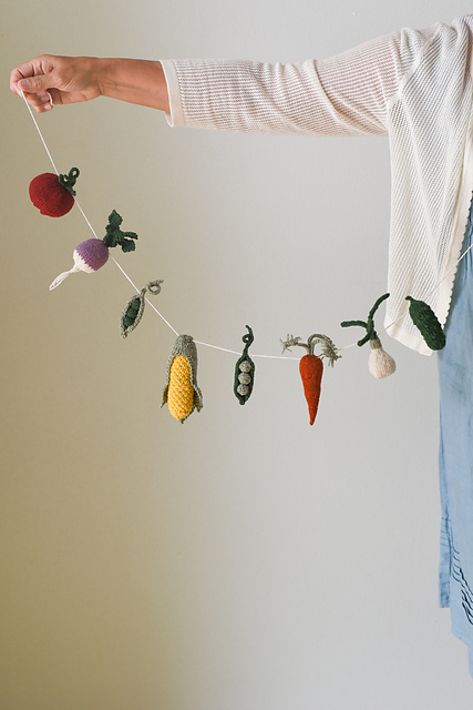 Summer Veggie Charm Set