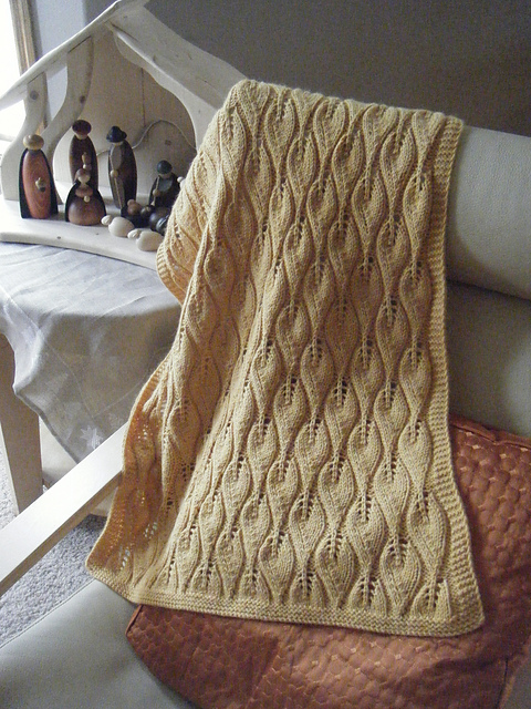 Shusan's Shrubbery Shawl, Scarf or Baby Blanket!
