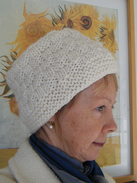 Winter White Pillbox Hat