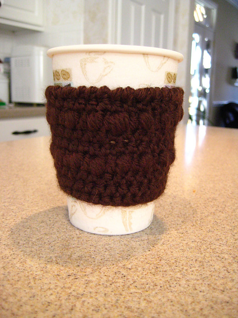 Puffy Coffee Cozy