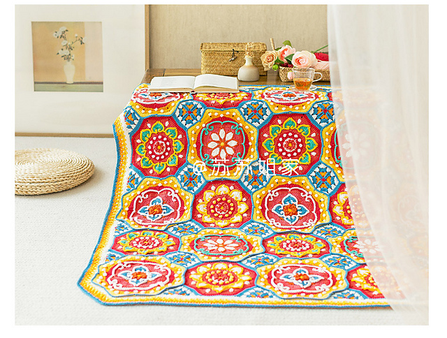 Ruyi Lotus Blanket