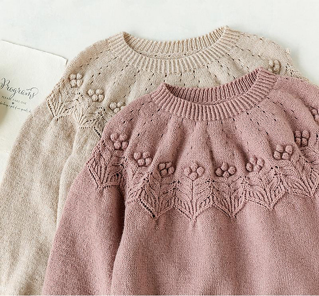 Honeysuckle Yoke Sweater
