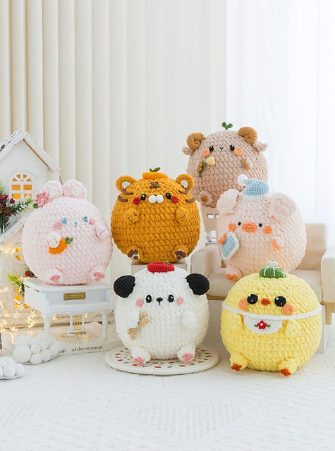 Chubby Animal Series
