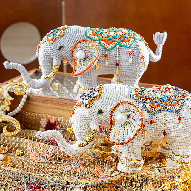 Ravelry: Prosperity Majestic Elephant pattern by Susan's family