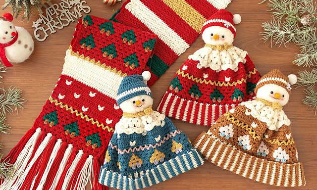 Snowman Winter Set