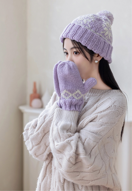 Snowfield Intarsia Set