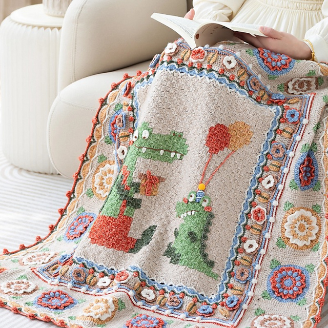 Animal Family Blanket