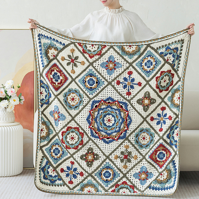 Zellige Wool Blanket
