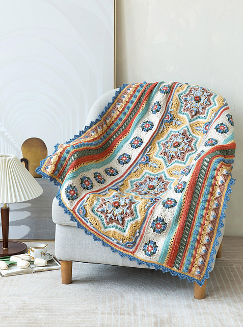 Jaipur Floral Blanket