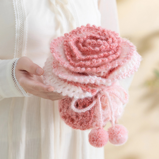 Heartfelt Floral Scarf