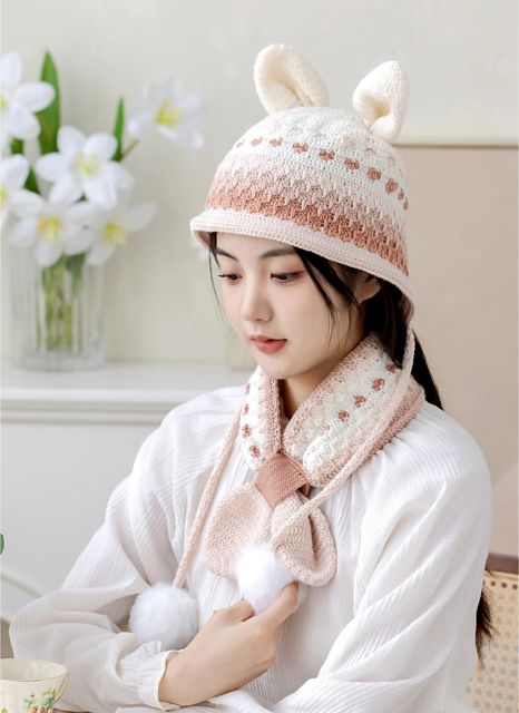 Bunny Ear Hat Set