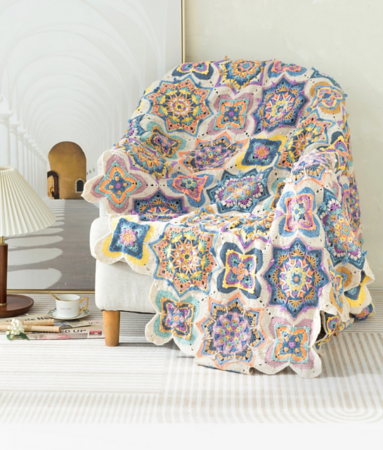 Essaouira Patchwork Blanket