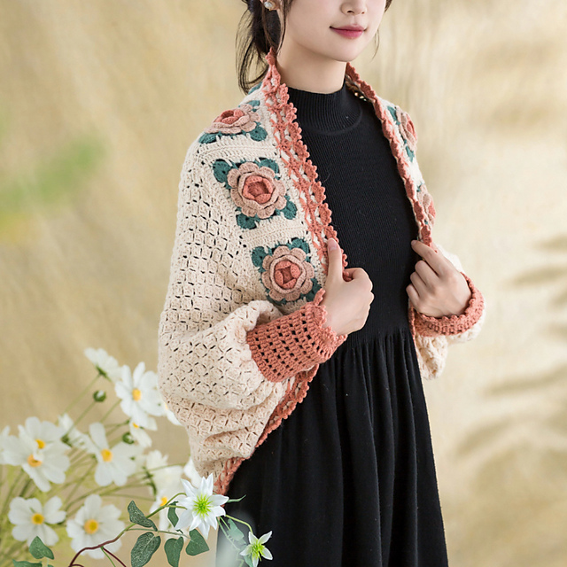 Floral Dream Shawl