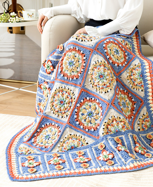 Florence Floral Blanket