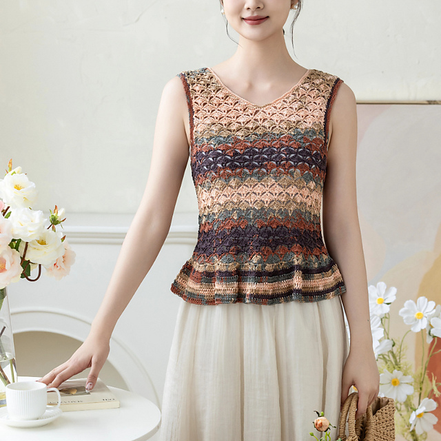 Feather Fan Top