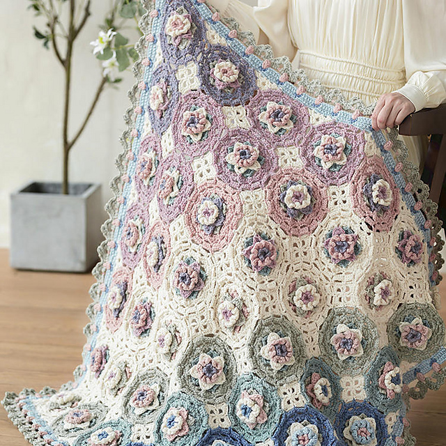 Vernal Patchwork Blanket