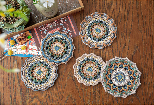 Happy Tea Time Coaster-ver.2