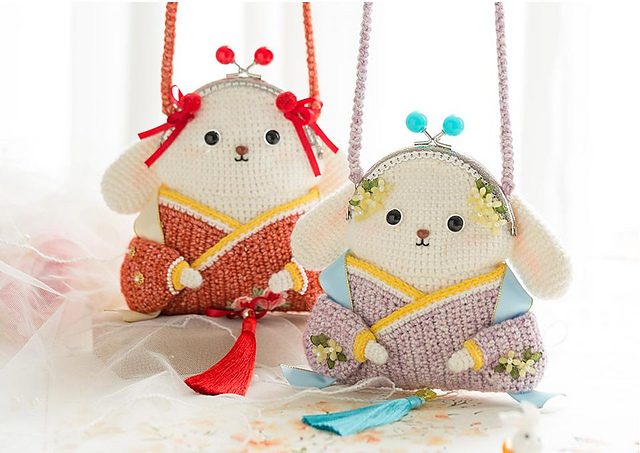 Cute Rabbit Hanfu Bag
