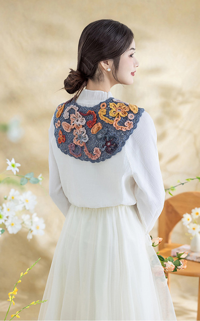 Flower Shadow Shawl