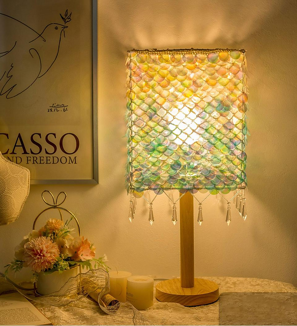 Mermaid's Glow Lampshade