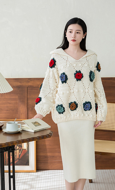 Vintage Patchwork Sweater