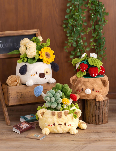 Ravelry: Planter Storage Box pattern by Susan's family