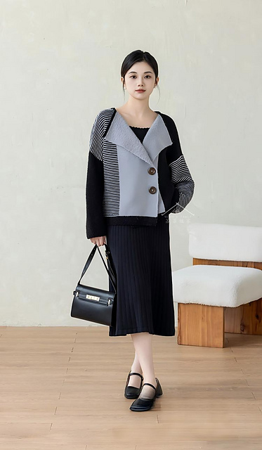 Ribbed Cardigan
