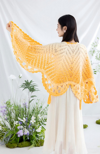 Butterfly Shawl