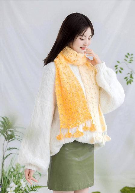 Ravelry: Ginkgo Scarf pattern by Susan's family