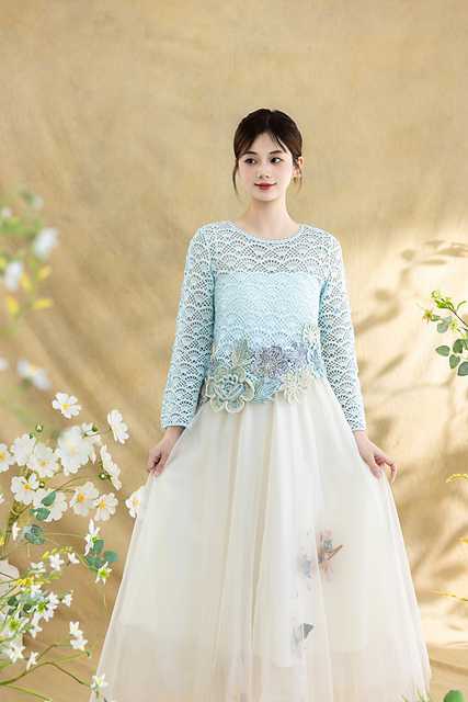 Poppy Lace Top