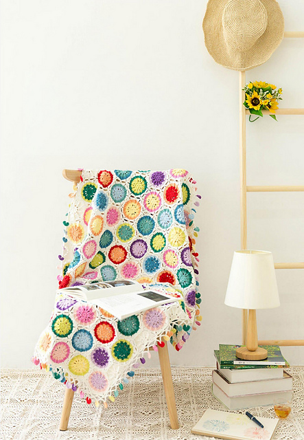 Firework Bloom Blanket