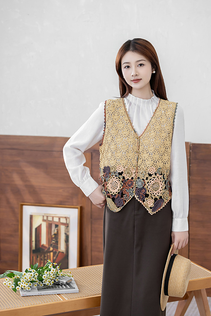 Irish Lace Vest
