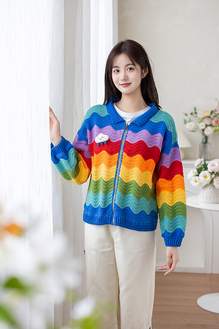 Rainbow Ripple Jacket