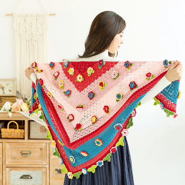 Flowers Shawl