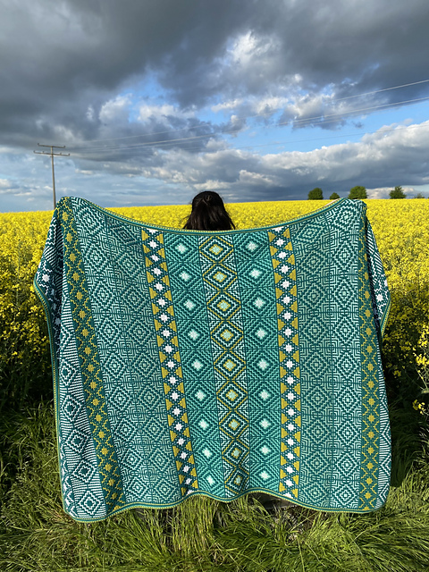 Emerald Afghan