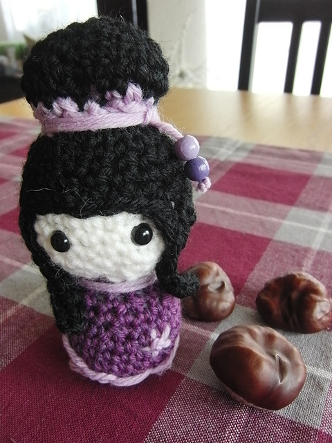 Mei Mei Kokeshi Doll Amigurumi Pattern