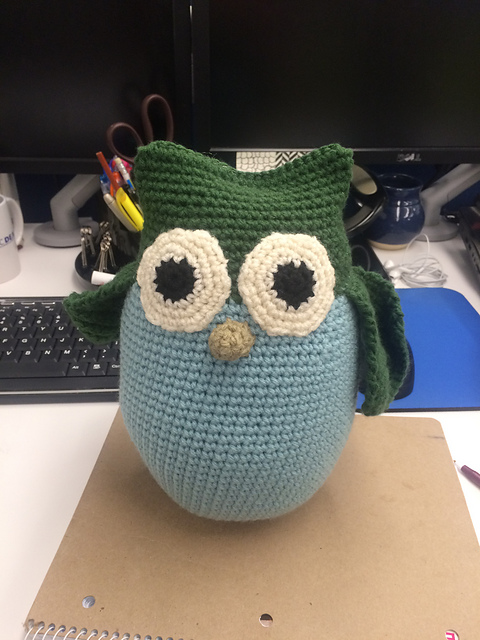 Oliver Crochet Owl