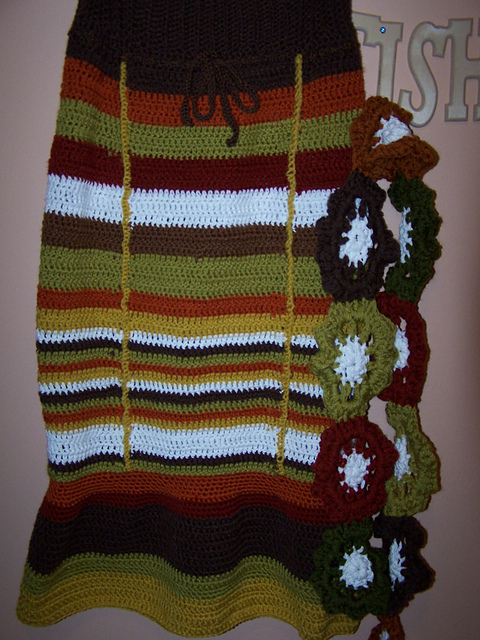 Crochet Tulip Maxi Skirt