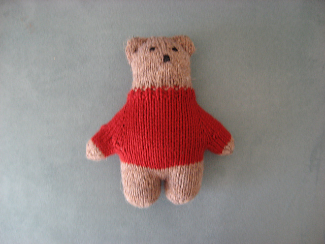 One-Seam Teddy Bear