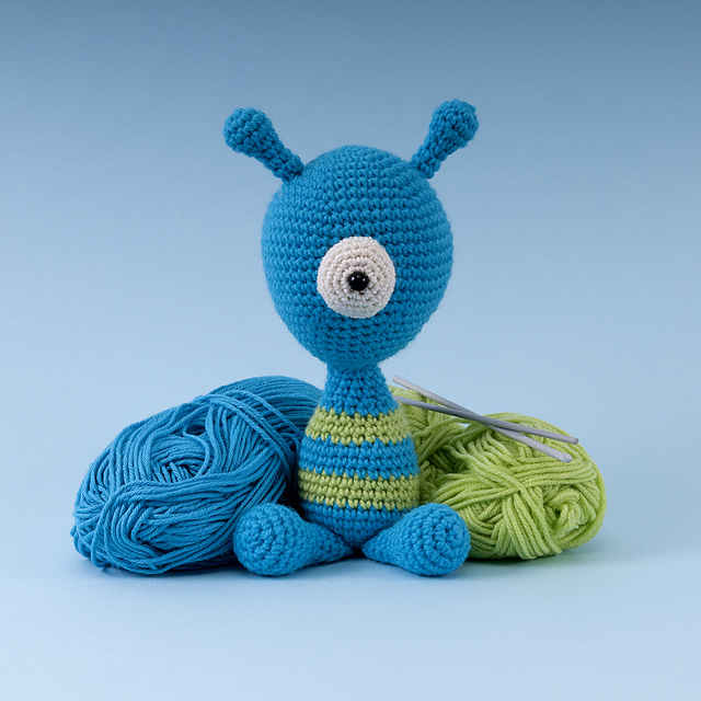 Cedric the Cyclops (Crochet Toy)