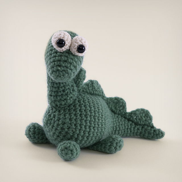 Herbie the Crochet Dinosaur