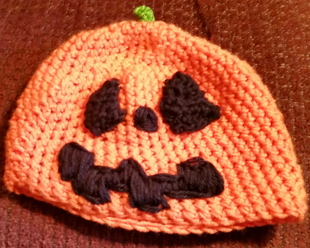 Child Pumpkin Hat