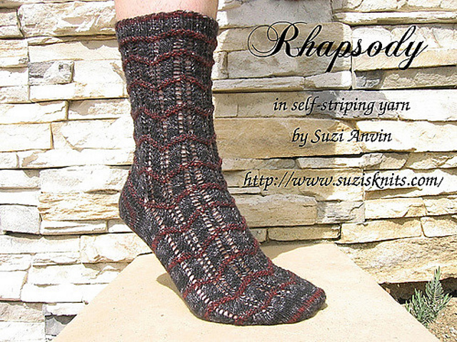 Rhapsody in Self-Striping Yarn