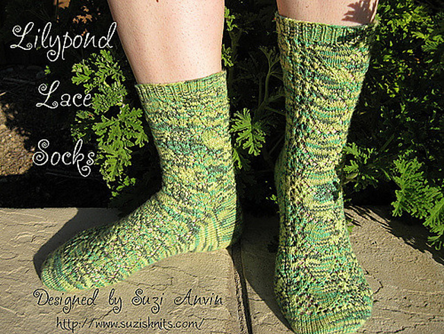 Lilypond Lace Socks