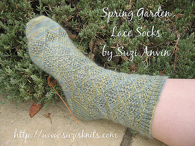 Spring Garden Lace Socks