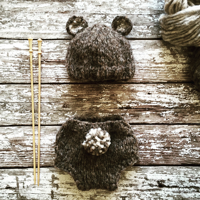 New Baby Animal Ear Hat Set